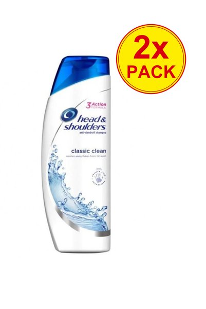 Head & Shoulders Pachet 2x șampon 200ml Classic Clean