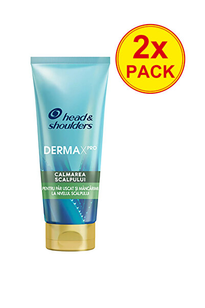 Head & Shoulders 2x PACK Derma X Pro soothing hair and scalp conditioner, 220 ml