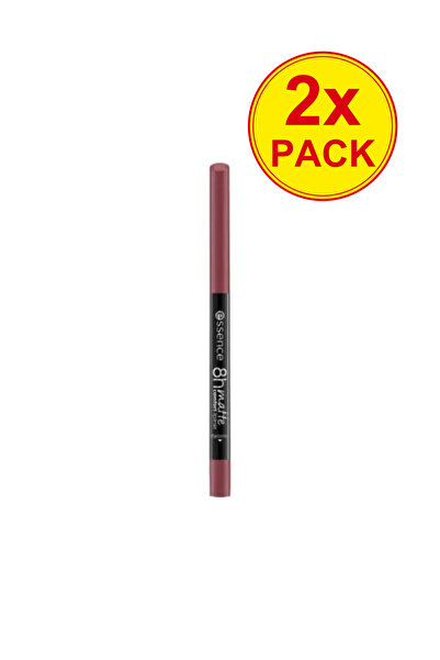 Essence Pachet 2 bucăți: Creion de buze mat, contur de buze mat confortabil 8...