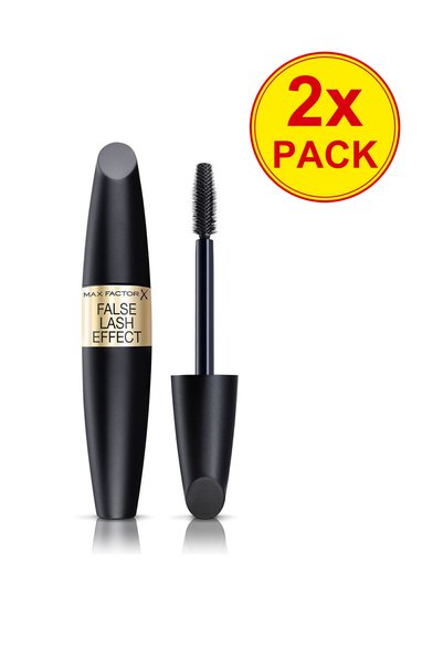 Max Factor 2x PACK Waterproof Black Mascara - False Lash Effect8005610504438