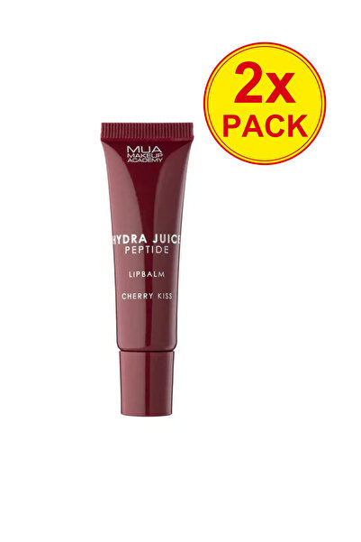 MUA Makeup Academy 2x Πακέτο Hydra Juice Πεπτιδικό Βάλσαμο Χειλιών – Φιλί Κεράσι
