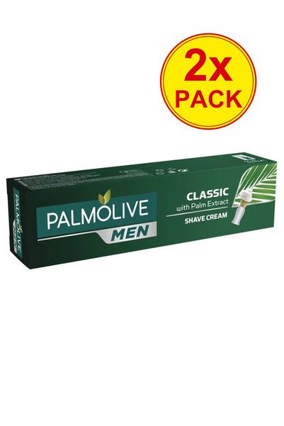 Palmolive Pachet de 2x Cremă de ras clasică pentru bărbați, 65 g
