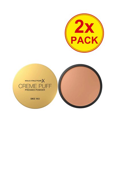 Max Factor Pachet de 2 pudră compactă Creme Puff – 40 Creamy Ivory