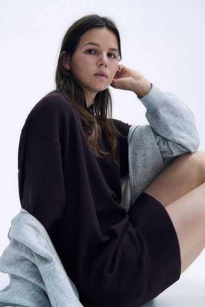 H&M Triko Polo Elbise