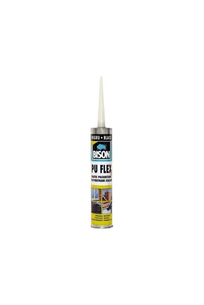 Bison Etanșeizant poliuretanic PU Flex, negru, 300ml