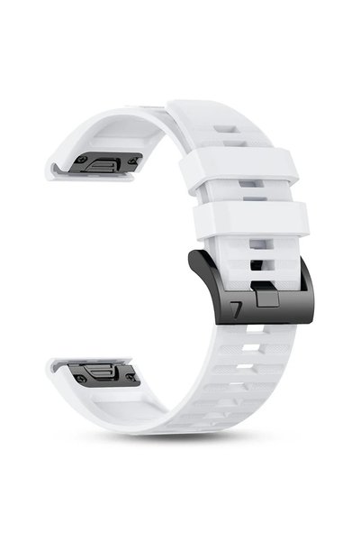 Choice12 22mm QuickFit style1 White 22mm 26mm Outdoor Sports Watchband for Ga...