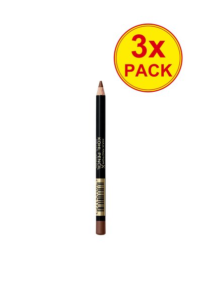 Max Factor Pachet de 3 Kohl Eyeliner 40 Taupe, 4 g