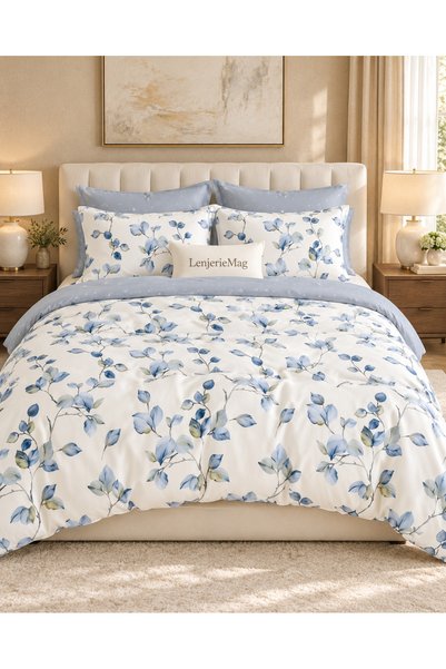 elegant home pucioasa Lenjerie de pat finet 6 piese SR48