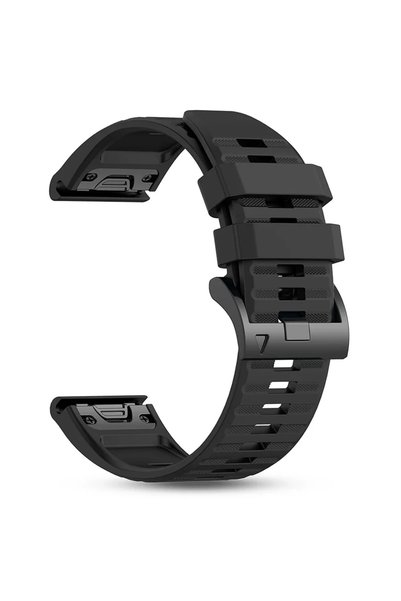 Choice21 26mm QuickFit style1 Black 22mm 26mm Outdoor Sports Watchband for Ga...