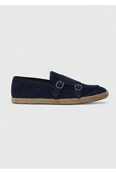 Ramsey Lacivert Süet Casual Loafer