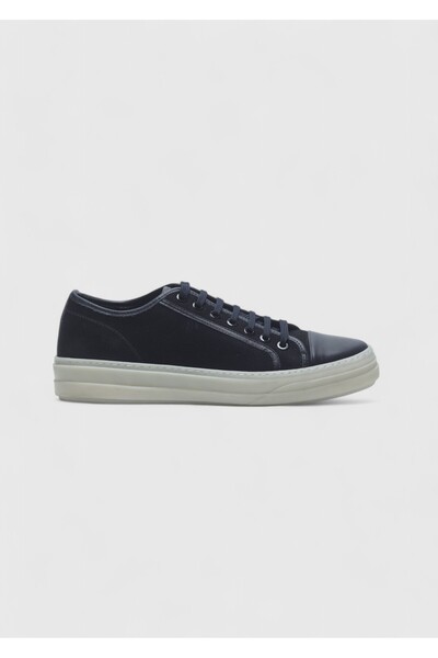 Ramsey Navy Blue Suede Sports Shoes