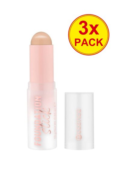 Essence 3x PACK Fond de ten stick Foundation Stick, 120, 10 g
