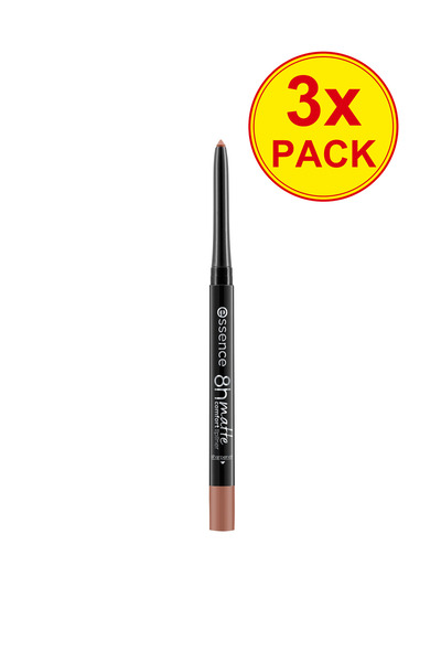 Essence 3x PACK Lip Pencil, Essence, 01 Cinnamon Spice, Matte, 0.3 g