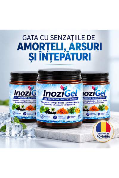Ortofino 3 Bucati x InoziGel – Gel pentru senzațiile asociate neuropatiei