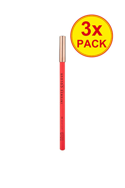 MUA Makeup Academy 3x PACK Intense Color Lip Pencil – Love Letter
