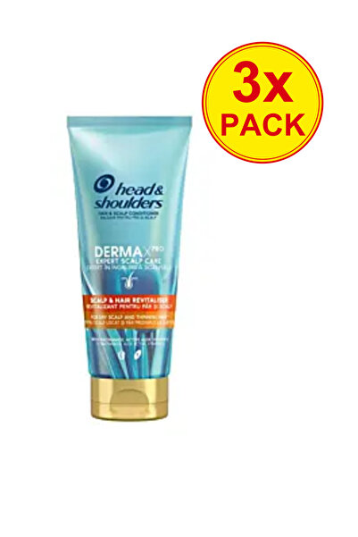 Head & Shoulders Pachet 3x Balsam de păr Dermax X Pro, 220 ml