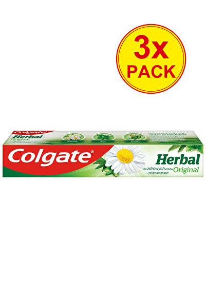 Colgate 3x PACK Herbal Original Toothpaste 75 ml