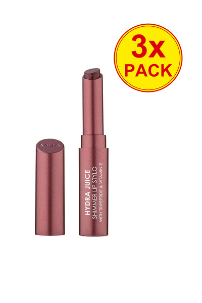 MUA Makeup Academy 3x Πακέτο Hydra Juice Πεπτιδικό Στυλό Χειλιών με Λάμψη – Φ...