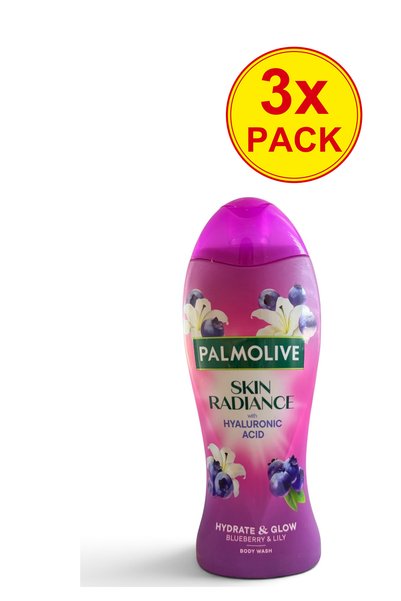 Palmolive 3x PACK Blueberry&Lily shower gel 500ml