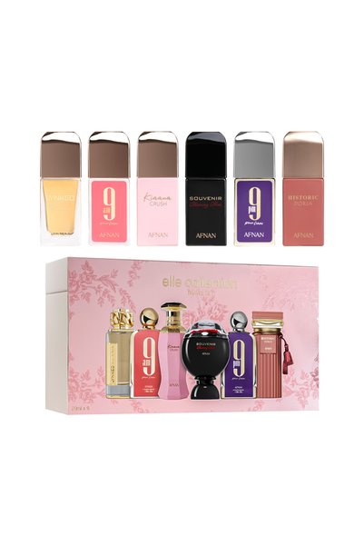 Afnan Elle Collection Travel Set Eau de Parfum for Women (Set of 6x20ml)