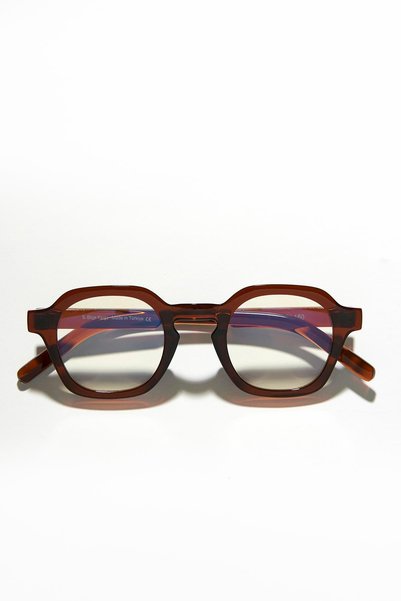 Bilge Karga Valeno Brown Blue Light Protective Glasses
