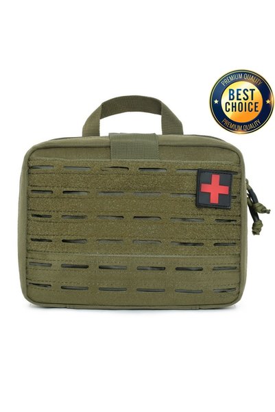 Choice OD Tactical First Aid Kits Medical Bag Outdoor Molle Emergency Hunting...