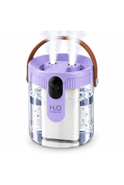 Flippy Air Humidifier, Flippy, Model H40, 1.5 L, 2 Spray Nozzles, 5 Spray Lev...