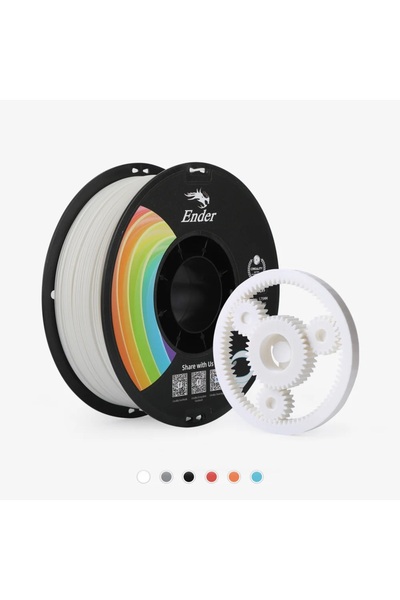 Creality Ender PLA+ Filament Beyaz 1.75mm 1kg