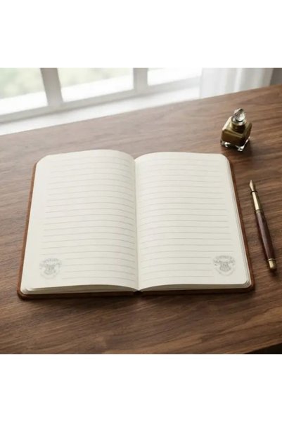 Dörtel Tedarik Harry Potter Peluş Kapaklı Defter - Özel Tasarım Günlük ve Not Defteri