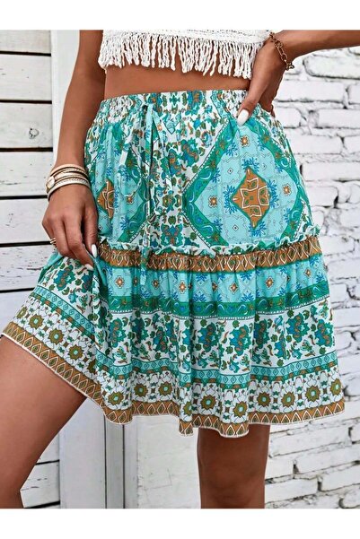 Sheya Skirts - Multicolor - Short