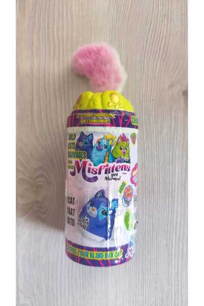 Generic Brand Jucărie surpriză! Tub cu pisicuță din pluș colecționabilă