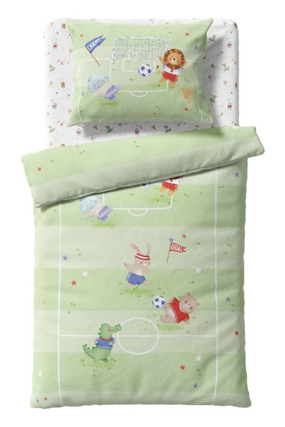 Casadora Baby Mini Champ 100% Organic Cotton Single Child Duvet Cover Set 100...
