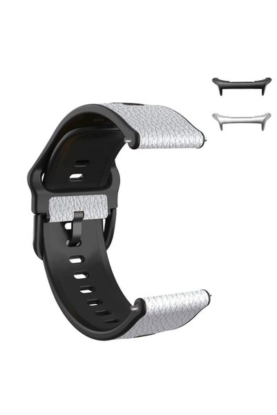 VD VERY DREAM Curea hibridă din piele și silicon compatibilă cu Samsung Galax...