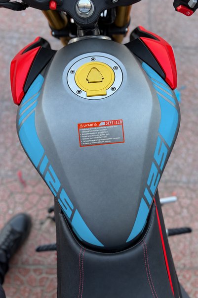 Banxtre Kuba Terra 125 için Depo Kordon Depo Sticker Seti (Sağ ve sol ))