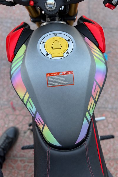 Banxtre Kuba Terra 125 için Depo Kordon Depo Sticker Seti (Sağ ve sol ))