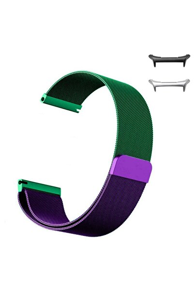 VD VERY DREAM Curea din oțel, Milanese Loop Slim, compatibilă cu Samsung Gala...