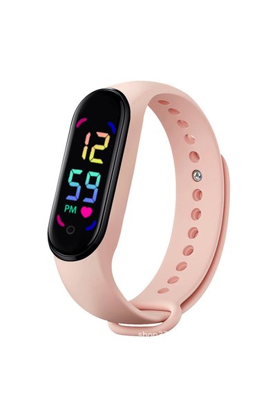 Choice skin color New Mosquito Repellent Wristband LED Time Display Watch Wea...