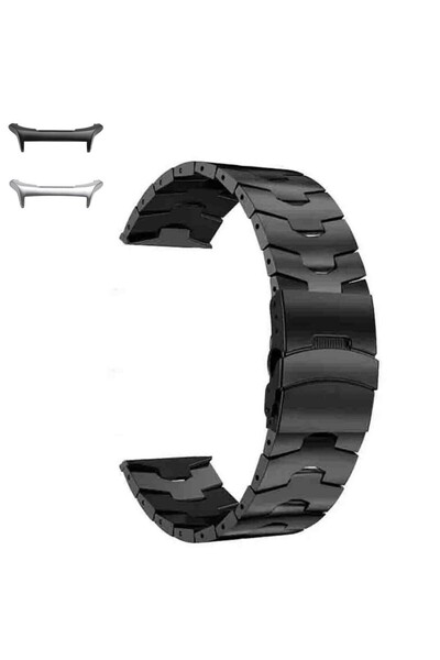 VD VERY DREAM Curea Titan compatibilă cu Samsung Galaxy Watch Ultra, Titan Raven