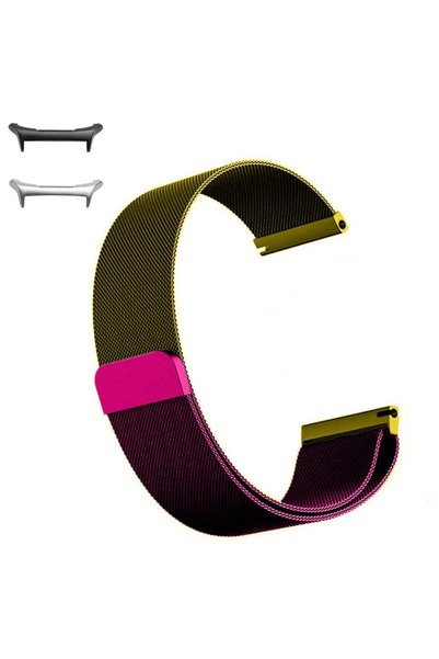 VD VERY DREAM Curea din oțel, Milanese Loop Slim, compatibilă cu Samsung Gala...