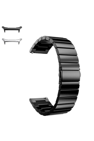 VD VERY DREAM Curea metalică compatibilă cu Samsung Galaxy Watch Ultra, Negru