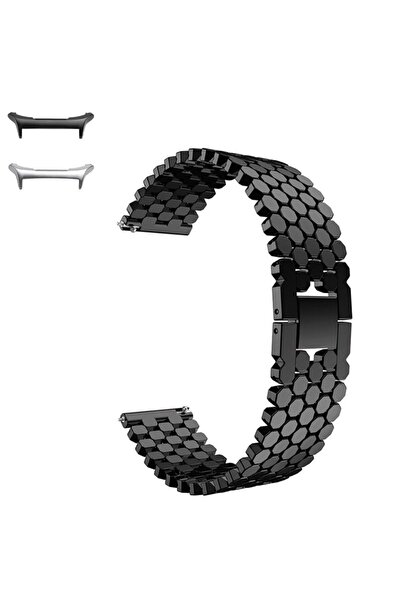 VD VERY DREAM Curea metalică compatibilă cu Samsung Galaxy Watch Ultra, Negru...