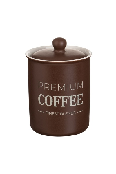 OEM Recipient Ceramic Maro cu Capac "Coffee" 750 ml – Organizare Elegantă pen...
