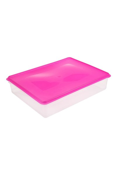 OEM Recipient Alimente Transparent Capac Fucsia 6 L – Depozitare și Organizar...