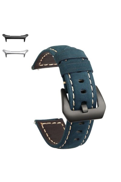 VD VERY DREAM curea din piele, compatibilă cu Samsung Galaxy Watch Ultra, Teal