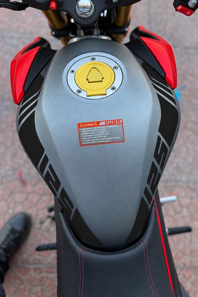 Banxtre Kuba Terra 125 için Depo Kordon Depo Sticker Seti (Sağ ve sol ))