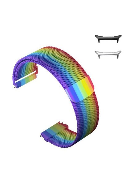 VD VERY DREAM Curea din oțel, Milanese Loop Slim, compatibilă cu Samsung Gala...