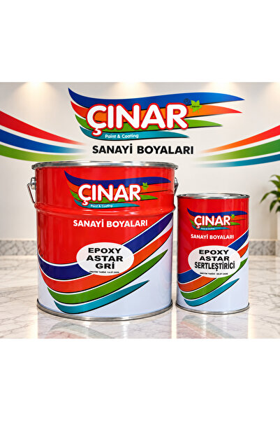 Çınar EPOXY ASTAR GRİ ZEMİN BOYASI 20 KG