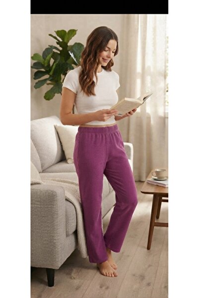 REİNA TEKS Sweatpants - Purple - Long