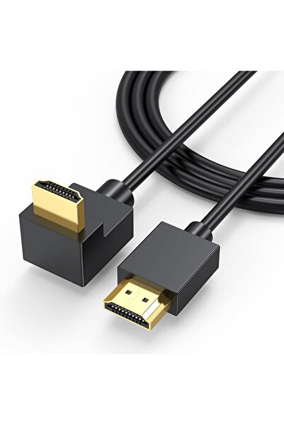 KASTWAVE Right Angle 90 Degree HDMI Cable, 4K High Speed HDMI to HDMI Cord (4...