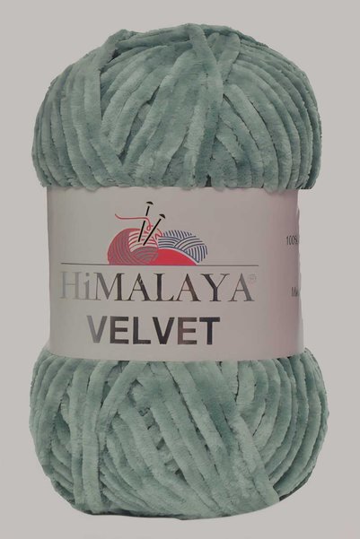 Himalaya Velvet Kadife El Örgü Ipi 90083 Çağla Yeşili